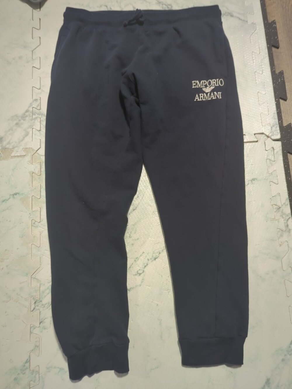 Emporio Armani Sweatpants Underwear Navy Blue New Without Tags